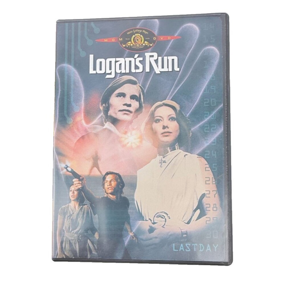 Logans Run 1976 (1998 MGM Home Ent DVD, Michael Anderson, PG) Michael York